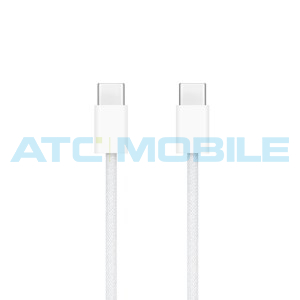 Kabel Apple USB-C / USB-C 60W b&iacute;l&yacute;, 1m