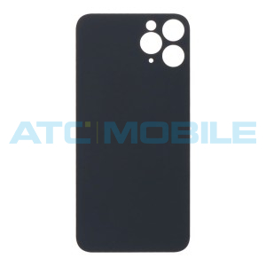 iPhone 11 Pro zadn&iacute; kryt (sklo) zlat&yacute; s logem (Premium) - EU, Big Hole