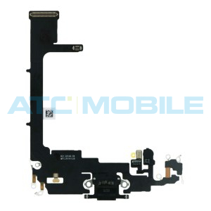 iPhone 11 Pro flex nab&iacute;jec&iacute;ho konektoru čern&yacute;, origin&aacute;ln&iacute;