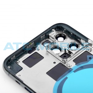 iPhone 11 Pro zadn&iacute; kryt (sklo) s logem, r&aacute;mem b&iacute;l&yacute; včetně drž&aacute;ku SIM a tlač&iacute;tek, EU verze