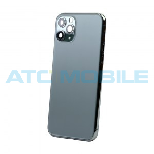 iPhone 11 Pro zadn&iacute; kryt (sklo) s logem, r&aacute;mem zelen&yacute; včetně drž&aacute;ku SIM a tlač&iacute;tek, EU verze (OEM)