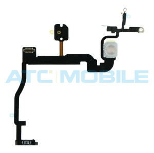 iPhone 11 Pro Max flex kabel s tlač&iacute;tky ON/OFF a bleskem, origin&aacute;ln&iacute;