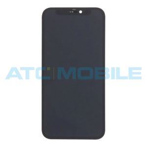 iPhone 12 Mini displej + dotyk + r&aacute;m čern&yacute; (OEM, bez hl&aacute;&scaron;ky)