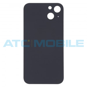 iPhone 13 zadn&iacute; kryt (sklo) b&iacute;l&yacute; (Starlight) s logem (OEM) - Big Hole