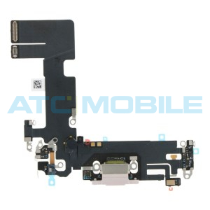 iPhone 13 flex nab&iacute;jec&iacute;ho konektoru růžov&yacute; (OEM)