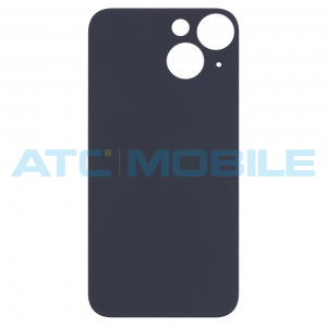 iPhone 13 Mini zadn&iacute; kryt (sklo) b&iacute;l&yacute; (Starlight) s logem (Premium) - Big Hole
