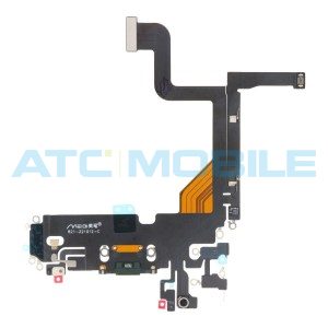 iPhone 13 Pro flex nab&iacute;jec&iacute;ho konektoru zelen&yacute; (OEM)