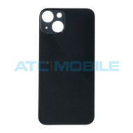 iPhone 14 zadn&iacute; kryt (sklo) čern&yacute; s logem (OEM)