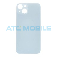 iPhone 14 zadn&iacute; kryt (sklo) modr&yacute; s logem (OEM)