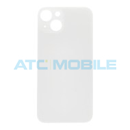 iPhone 14 zadn&iacute; kryt (sklo) b&iacute;l&yacute; s logem (OEM)