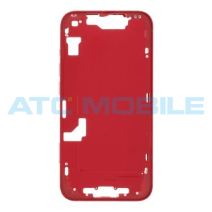 iPhone 14 středn&iacute; r&aacute;m s tlač&iacute;tky a drž&aacute;kem SIM červen&yacute; (OEM)