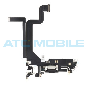 iPhone 14 Pro Max flex nab&iacute;jec&iacute;ho konektoru čern&yacute; (OEM)