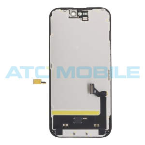 iPhone 15 displej + dotyk + r&aacute;m (Premium Soft OLED, bez hl&aacute;&scaron;ky)