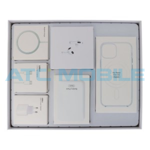 D&aacute;rkov&yacute; set př&iacute;slu&scaron;enstv&iacute; pro iPhone 15 Pro Max (adapt&eacute;r 20W, kabel USB-C, MagSafe nab&iacute;ječka, zadn&iacute; 
