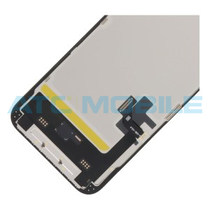 iPhone 16e displej + dotyk + r&aacute;m (Premium Soft OLED, bez hl&aacute;&scaron;ky)