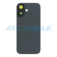 iPhone 17 zadn&iacute; kryt s logem, r&aacute;mem včetně magnetů a skl&iacute;ček kamer čern&yacute; (OEM)