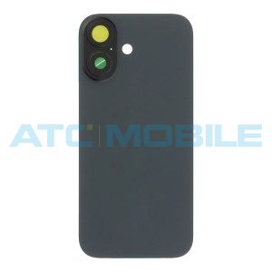 iPhone 17 zadn&iacute; kryt s logem, r&aacute;mem včetně magnetů a skl&iacute;ček kamer čern&yacute; (OEM)