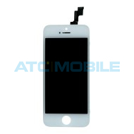 iPhone 5S, SE LCD + dotyk b&iacute;l&yacute; (OEM)