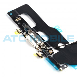 iPhone 7 Plus flex nab&iacute;jec&iacute;ho konektoru b&iacute;l&yacute;, origin&aacute;ln&iacute;