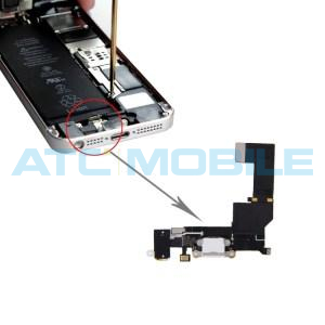 iPhone SE flex nab&iacute;jec&iacute;ho konektoru a AV b&iacute;l&yacute;, origin&aacute;ln&iacute;