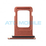 Drž&aacute;k SIM (SIM Tray) iPhone Xr červen&yacute;, origin&aacute;ln&iacute;