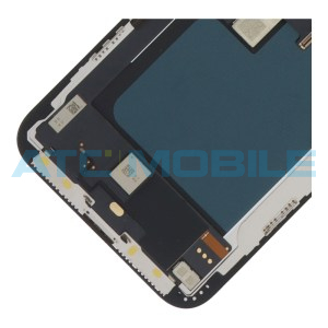 iPhone Xs displej + dotyk + r&aacute;m čern&yacute; (Premium Soft OLED)