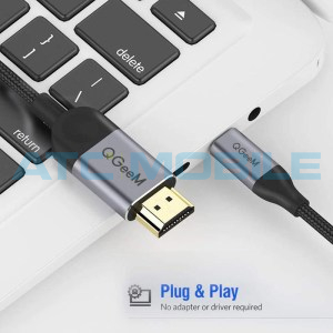 QB-USBCHDMI_2_300x300 Kabel (adapt&eacute;r) USB-C -> HDMI (1,2m, Thunderbolt 3)