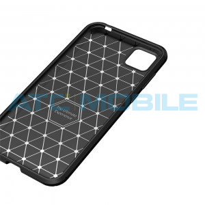 Shockproof Carbon Fiber kryt Realme C11 (RMX2185) modr&yacute;