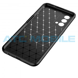 Shockproof Carbon Fiber kryt Realme GT 5G Master Edition (RMX3361) čern&yacute;