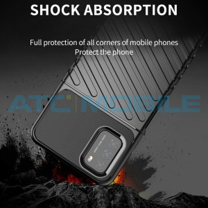 Shockproof Thunderbolt kryt Poco M3 modr&yacute;