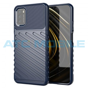 Shockproof Thunderbolt kryt Poco M3 modr&yacute;