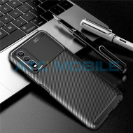 Shockproof Carbon Fiber kryt Vivo Y70s čern&yacute;