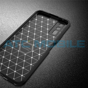 Shockproof Carbon Fiber kryt Vivo Y70s čern&yacute;