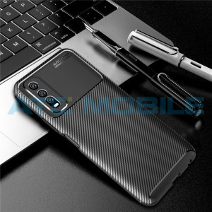 Shockproof Carbon Fiber kryt Vivo Y70s čern&yacute;