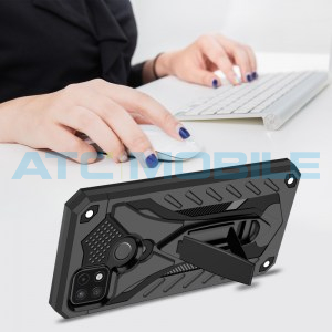 Shockproof Armor kryt Realme C21-Y (RMX3263), C25-Y (RMX3269) čern&yacute;