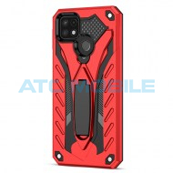 Shockproof Armor kryt Realme C21-Y (RMX3263), C25-Y (RMX3269) červen&yacute;