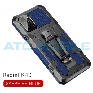 Shockproof Armor Warrior kryt Xiaomi Mi 11i, Redmi K40 Pro+ modr&yacute;