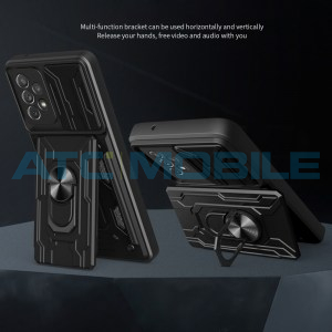 Shockproof Camera Sliding kryt Samsung Galaxy A53 5G (SM-A536) s uzavřen&iacute;m kamery a slotem pro kartu
