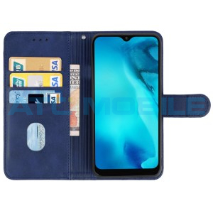Pouzdro Book Doogee X93 otev&iacute;rac&iacute; modr&eacute;