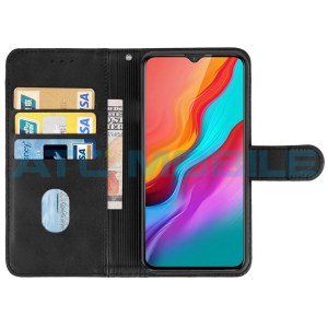 Pouzdro Book Infinix Hot 12i otev&iacute;rac&iacute; čern&eacute;