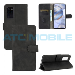 Pouzdro Book Oukitel C21, C21 Pro otev&iacute;rac&iacute;, čern&eacute;