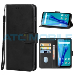 Pouzdro Book Oukitel C23 Pro otev&iacute;rac&iacute; čern&eacute;