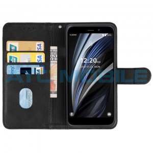 Pouzdro Book Oukitel WP12 Pro otev&iacute;rac&iacute; čern&eacute;