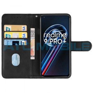 Pouzdro Book Realme 9 Pro+ (RMX3392) otev&iacute;rac&iacute; čern&eacute;
