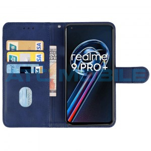 Pouzdro Book Realme 9 Pro+ (RMX3392) otev&iacute;rac&iacute; modr&eacute;