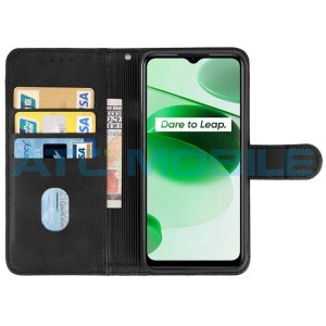 Pouzdro Book Realme C35 (RMX3511) otev&iacute;rac&iacute; čern&eacute;
