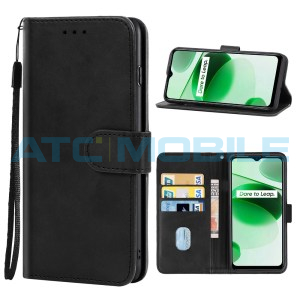 Pouzdro Book Realme C35 (RMX3511) otev&iacute;rac&iacute; čern&eacute;