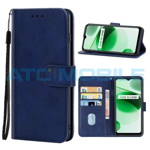 Pouzdro Book Realme C35 (RMX3511) otev&iacute;rac&iacute; modr&eacute;