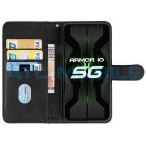 Pouzdro Book Ulefone Armor 10 5G otev&iacute;rac&iacute; čern&eacute;