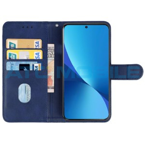 Pouzdro Book Xiaomi 12 Pro otev&iacute;rac&iacute; modr&eacute;